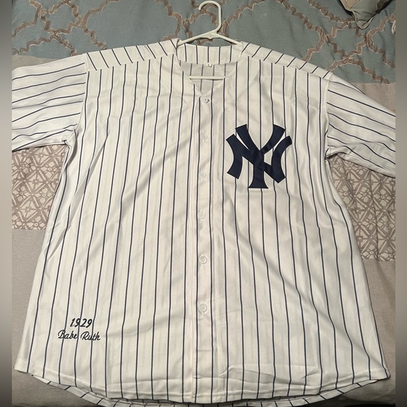 Babe Ruth Yankees original Jersey SIZE Large - Picture 1 of 5